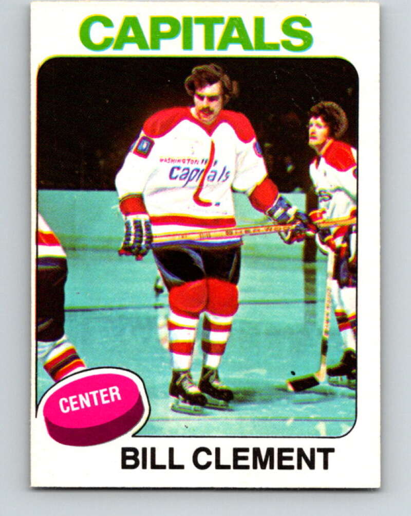 1975-76 O-Pee-Chee #189 Bill Clement Washington Capitals V6001