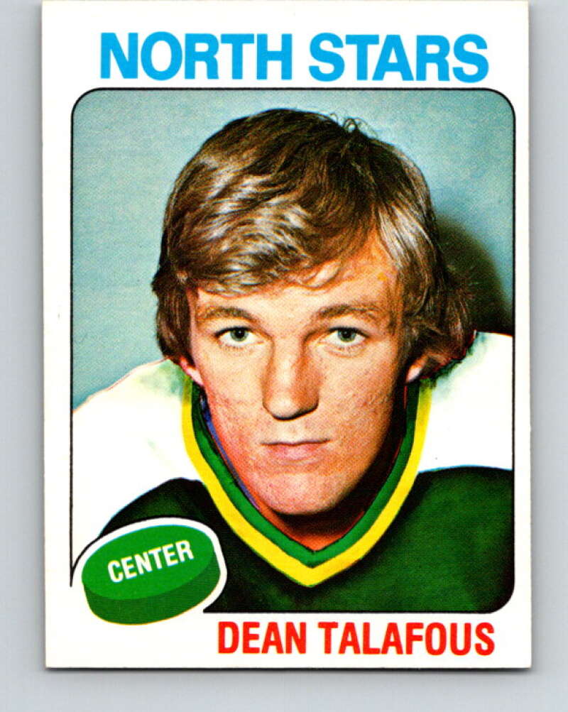 1975-76 O-Pee-Chee #197 Dean Talafous RC Rookie Minnesota North Stars V6031