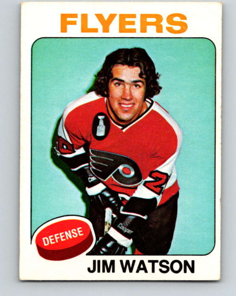 1975-76 O-Pee-Chee #202 Jim Watson Philadelphia Flyers V6050