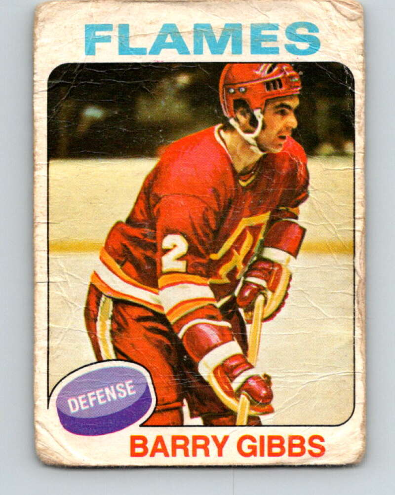1975-76 O-Pee-Chee #214 Barry Gibbs Atlanta Flames V6107