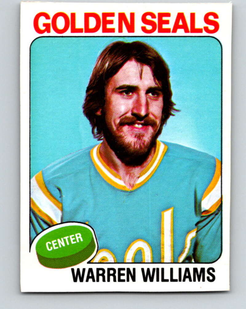 1975-76 O-Pee-Chee #217 Butch Williams RC Rookie California Golden Seals V6118