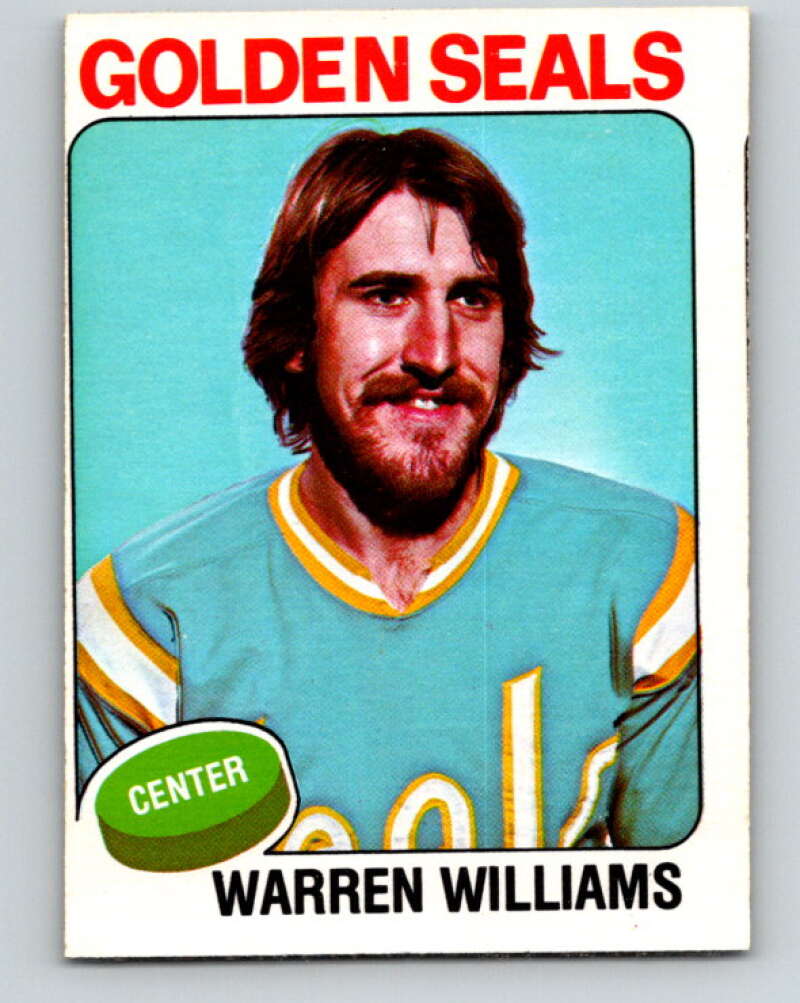 1975-76 O-Pee-Chee #217 Butch Williams RC Rookie California Golden Seals V6119