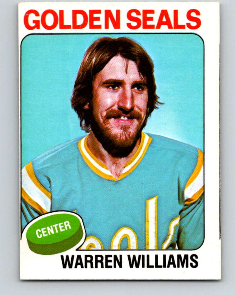 1975-76 O-Pee-Chee #217 Butch Williams RC Rookie California Golden Seals V6120