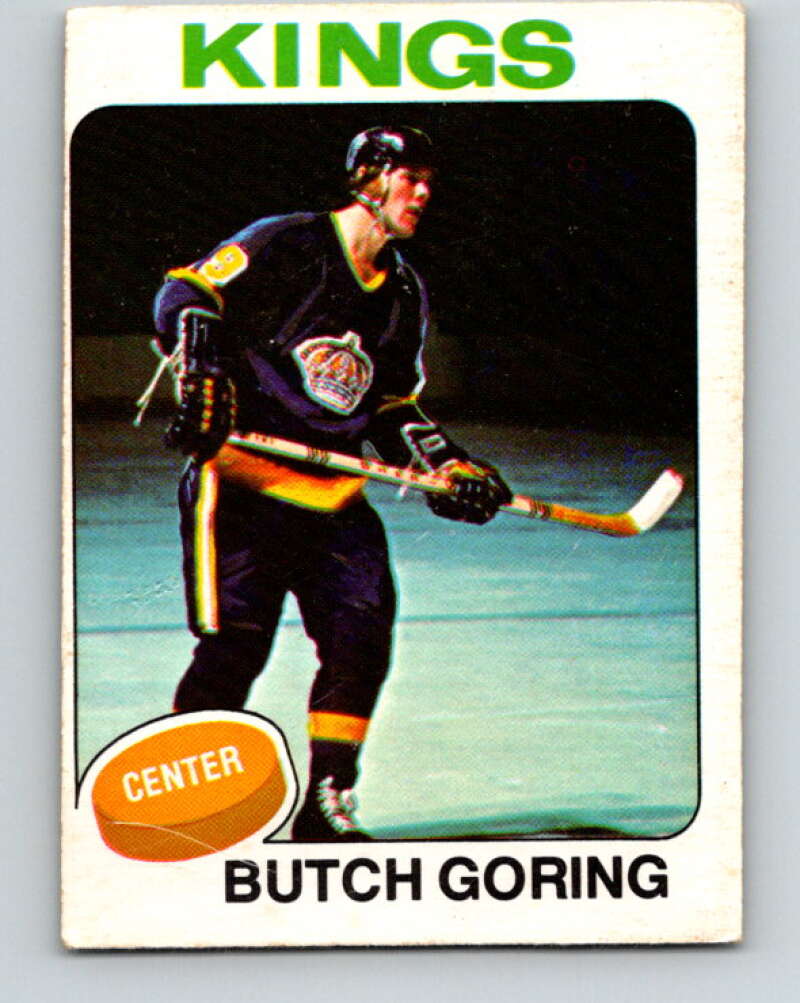1975-76 O-Pee-Chee #221 Butch Goring Los Angeles Kings V6139