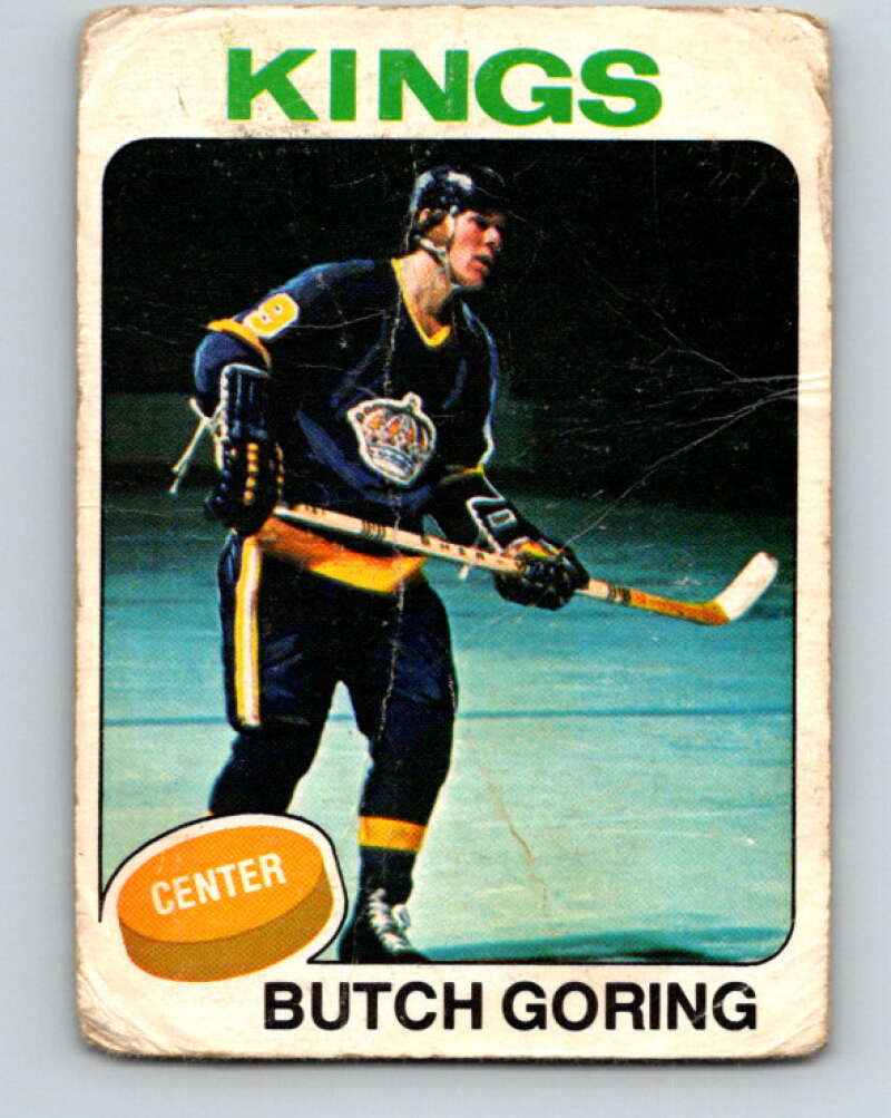 1975-76 O-Pee-Chee #221 Butch Goring Los Angeles Kings V6143