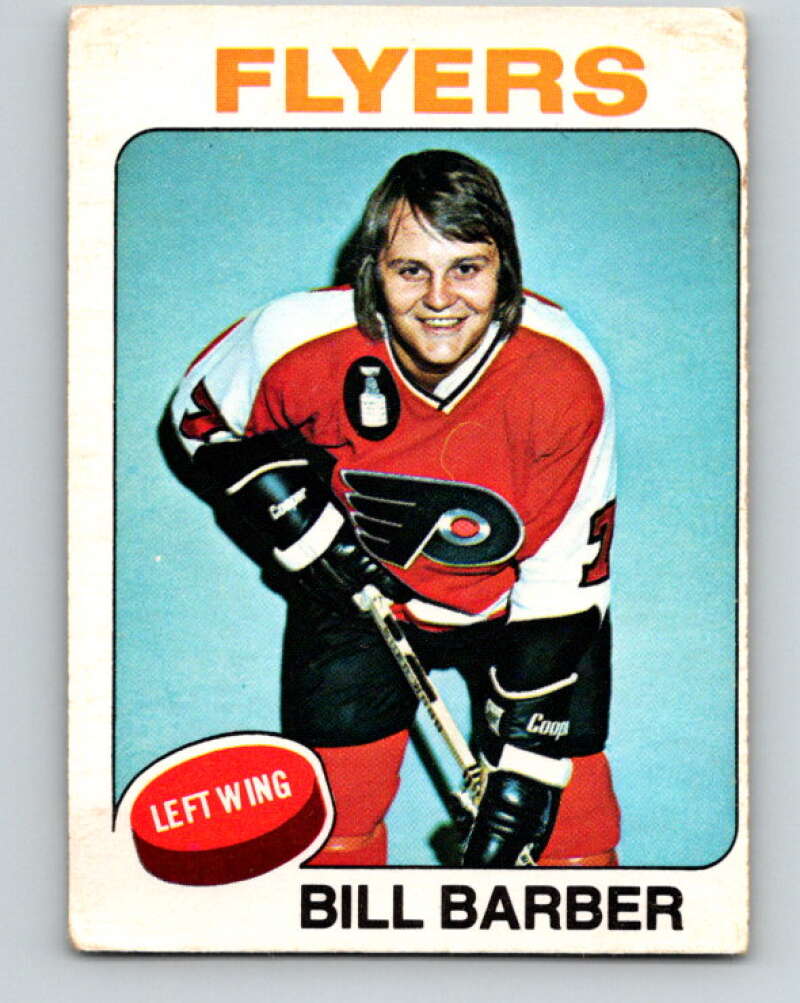 1975-76 O-Pee-Chee #226 Bill Barber Philadelphia Flyers V6169