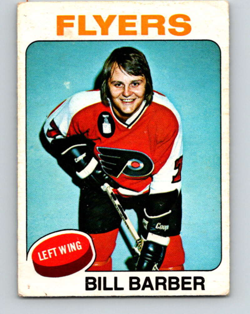 1975-76 O-Pee-Chee #226 Bill Barber Philadelphia Flyers V6171