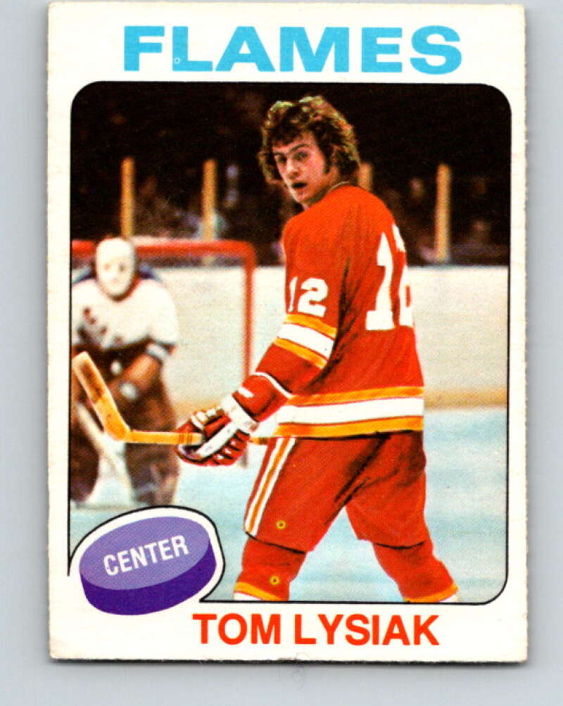 1975-76 O-Pee-Chee #230 Tom Lysiak Atlanta Flames V6182
