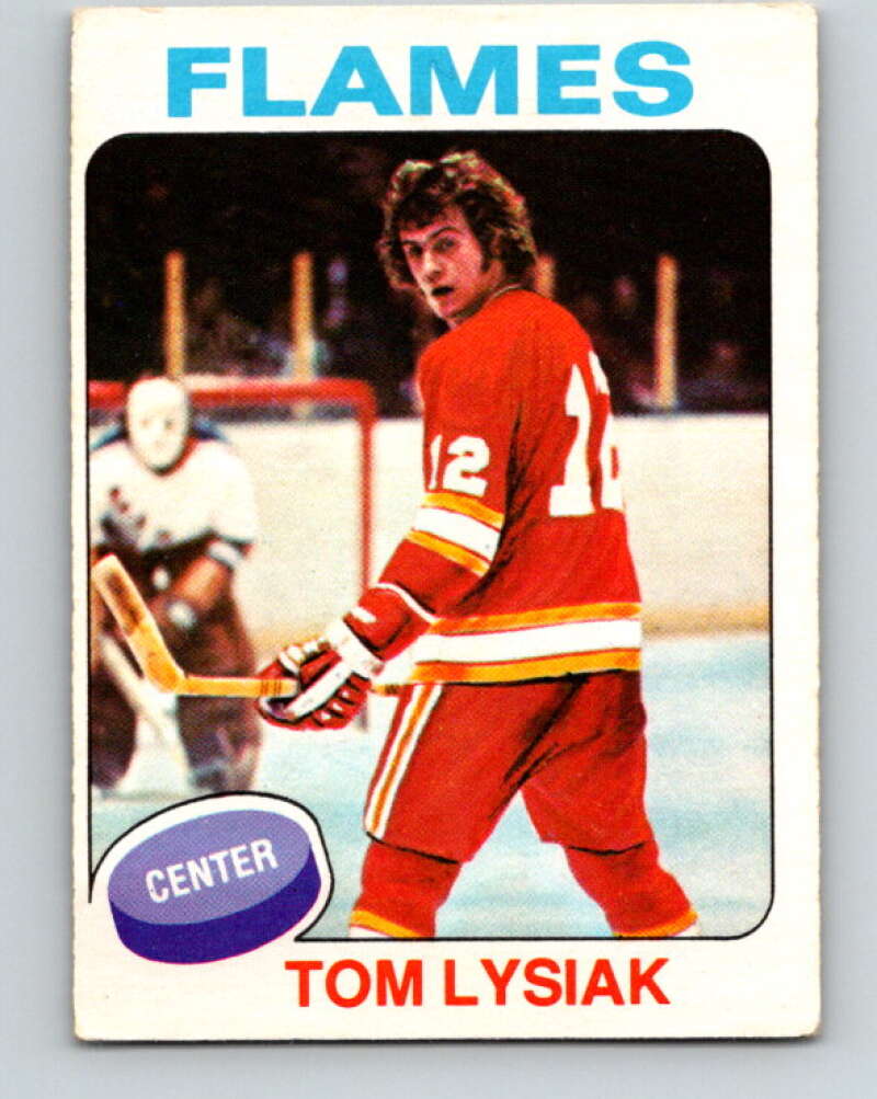 1975-76 O-Pee-Chee #230 Tom Lysiak Atlanta Flames V6183