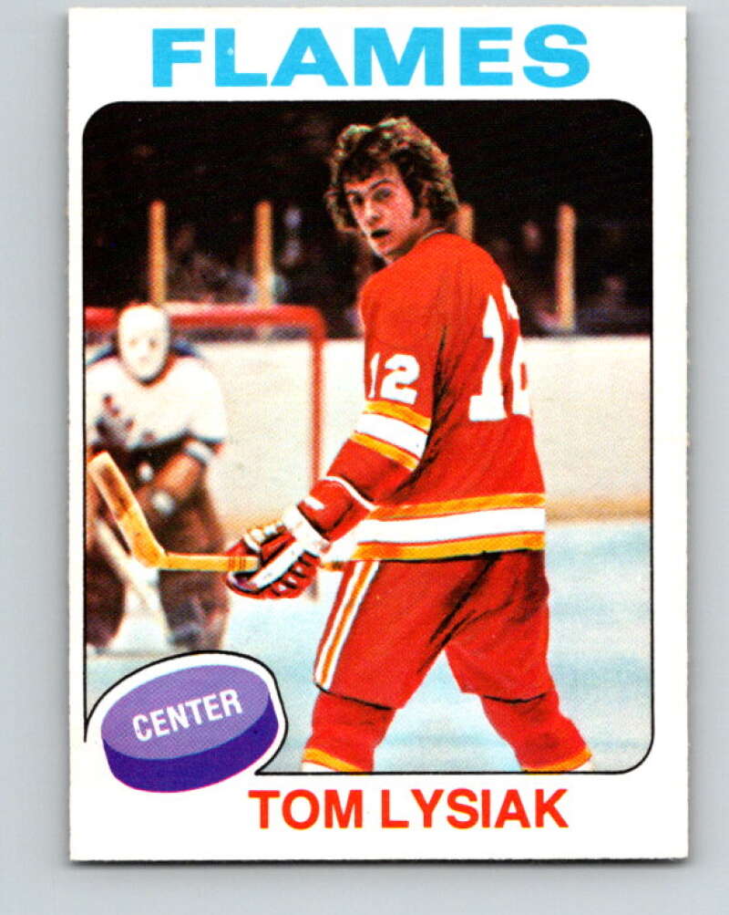 1975-76 O-Pee-Chee #230 Tom Lysiak Atlanta Flames V6185