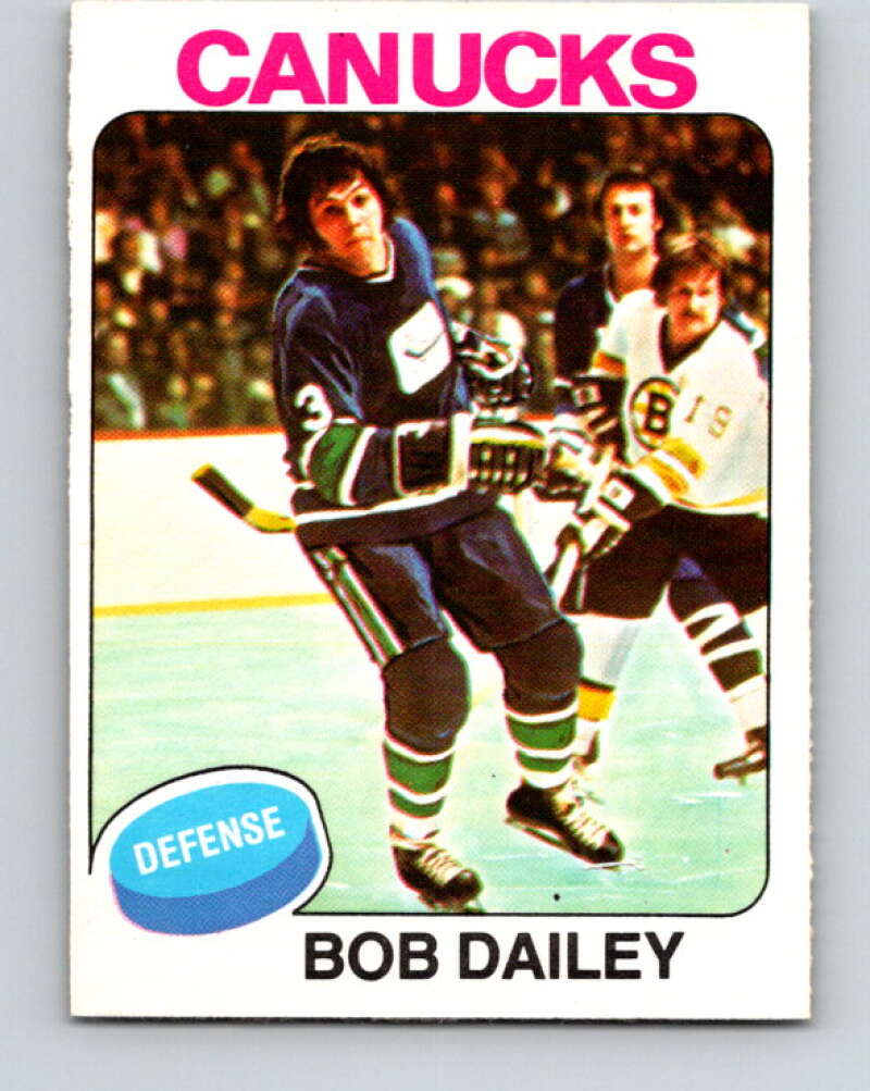 1975-76 O-Pee-Chee #231 Bob Dailey Vancouver Canucks V6189