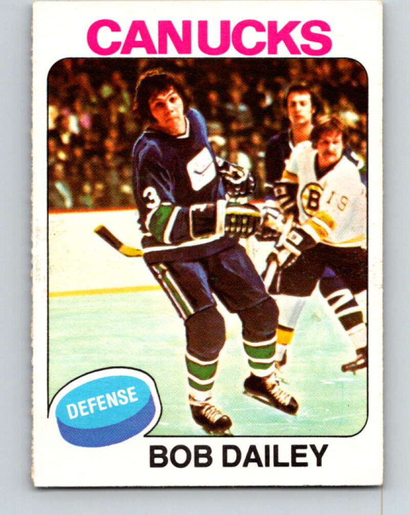 1975-76 O-Pee-Chee #231 Bob Dailey Vancouver Canucks V6192