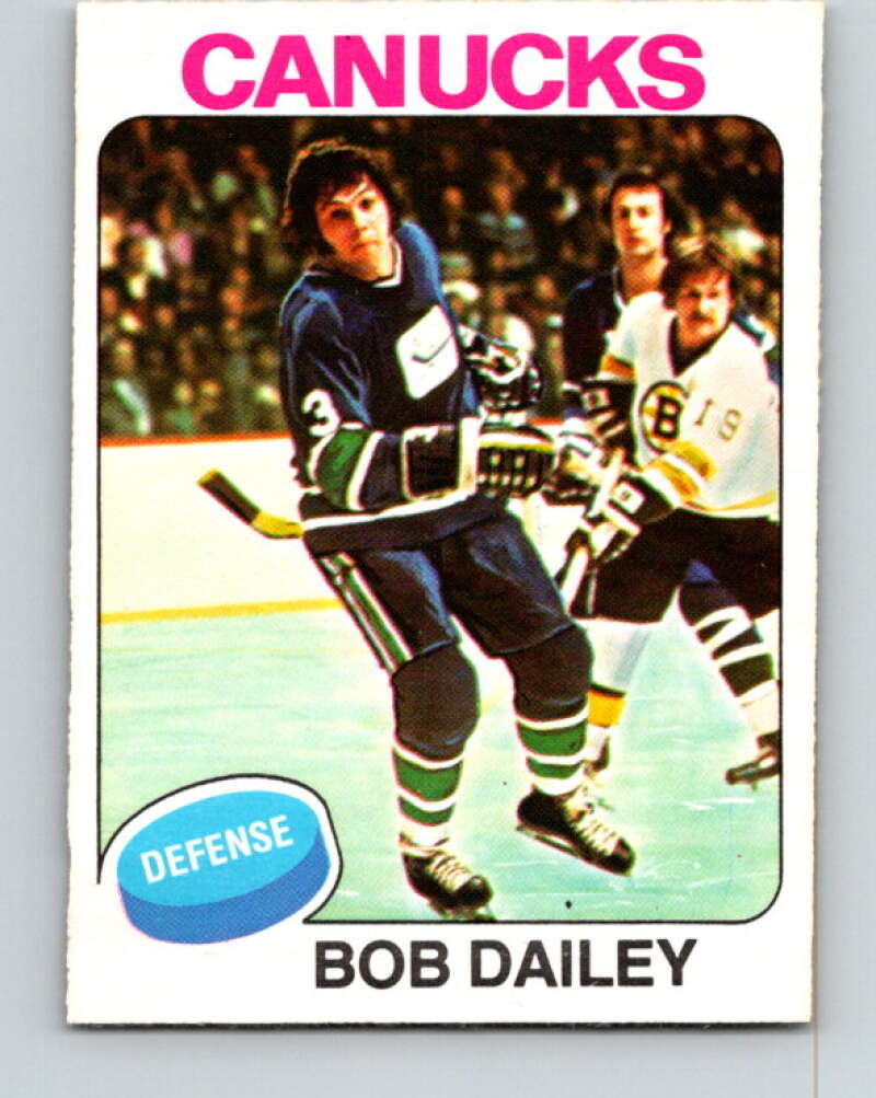1975-76 O-Pee-Chee #231 Bob Dailey Vancouver Canucks V6194