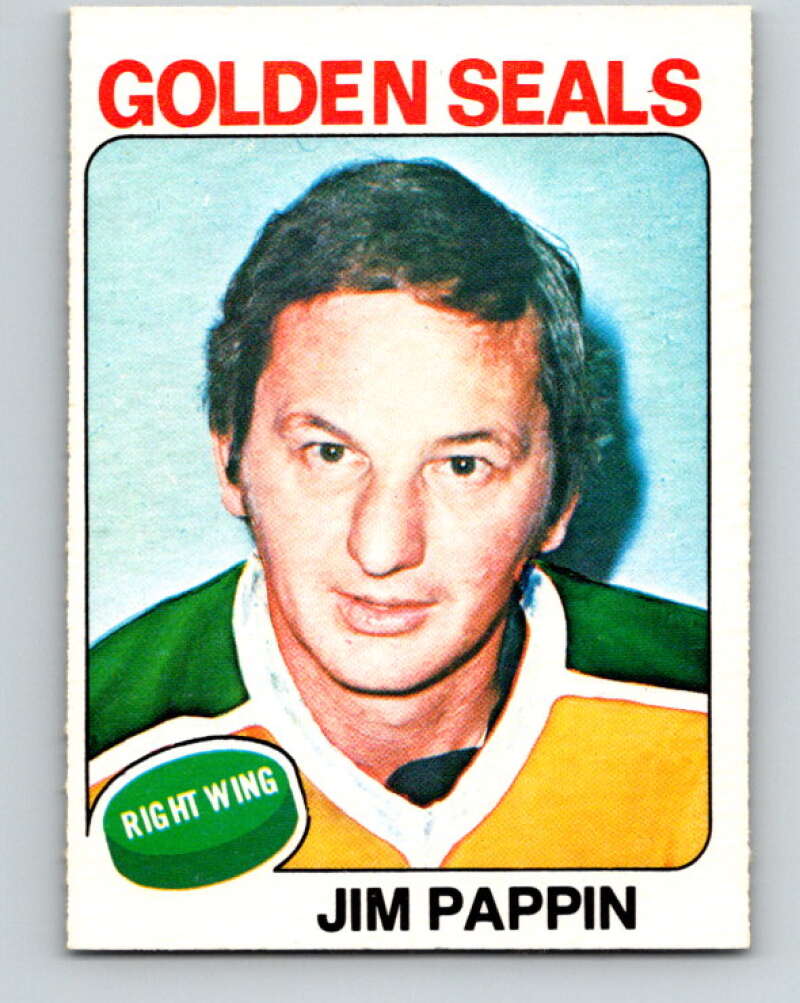 1975-76 O-Pee-Chee #234 Jim Pappin California Golden Seals V6200
