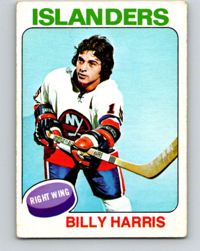 1975-76 O-Pee-Chee #242 Billy Harris New York Islanders V6241