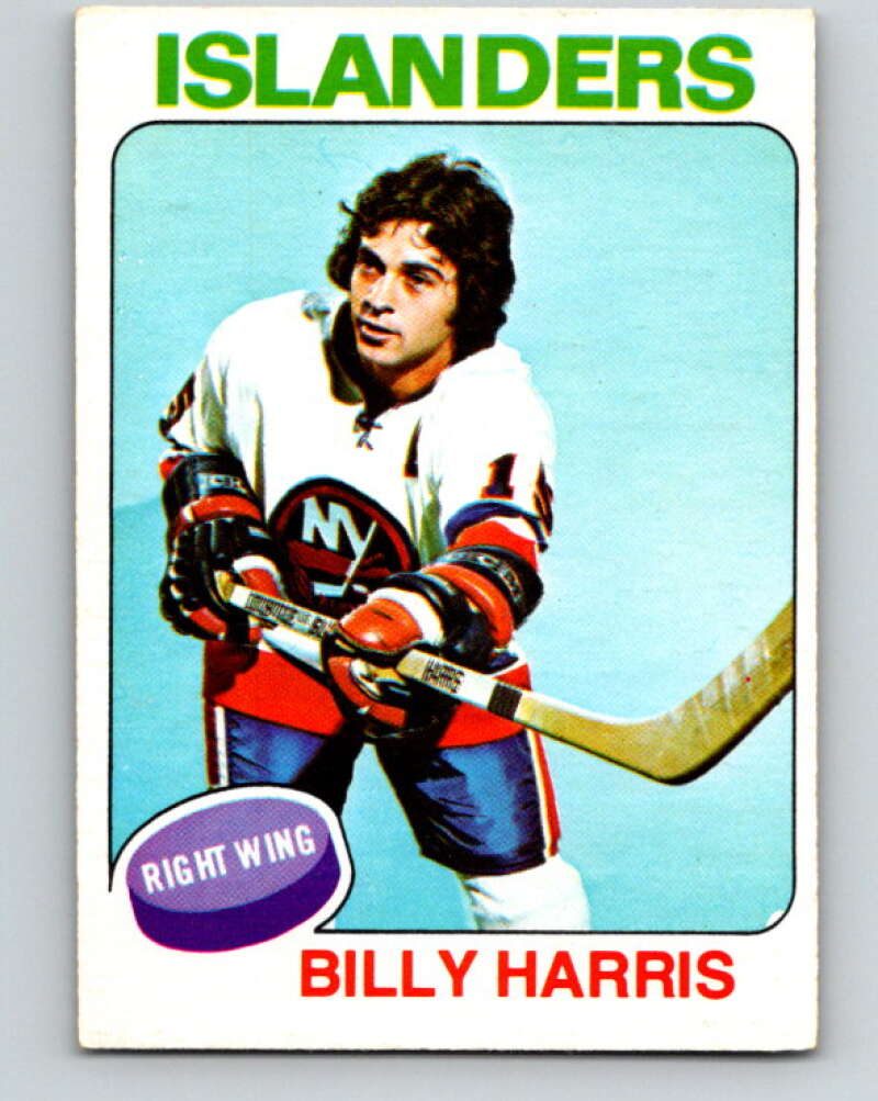 1975-76 O-Pee-Chee #242 Billy Harris New York Islanders V6242