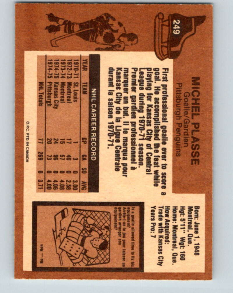 1975-76 O-Pee-Chee #248 Rey Comeau Atlanta Flames V6276