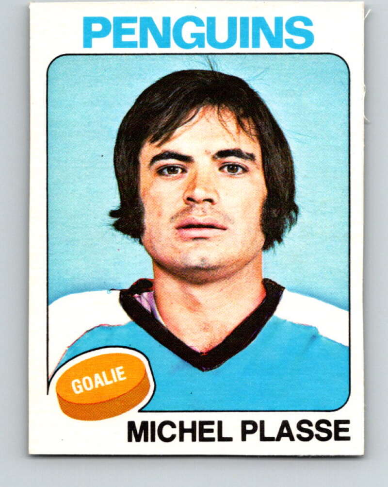 1975-76 O-Pee-Chee #249 Michel Plasse Pittsburgh Penguins V6277