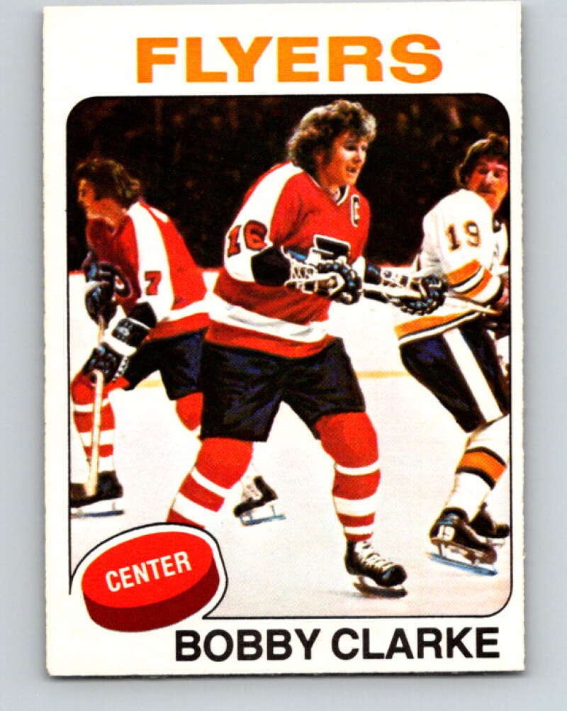 1975-76 O-Pee-Chee #250 Bobby Clarke Philadelphia Flyers V6280