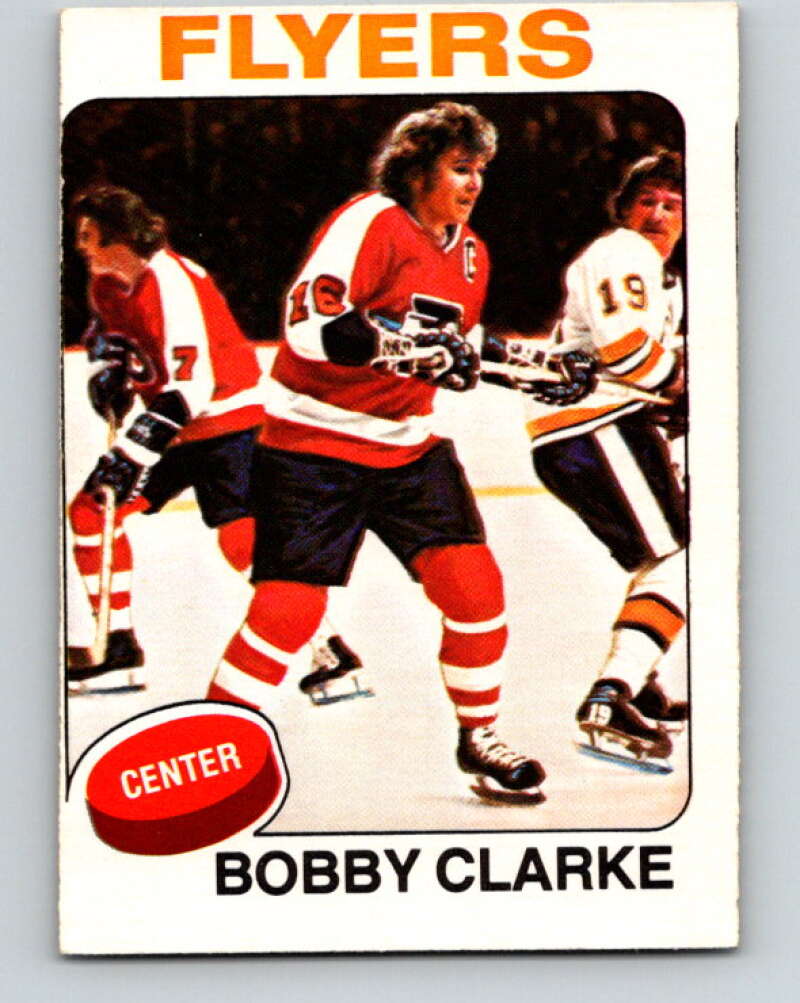 1975-76 O-Pee-Chee #250 Bobby Clarke Philadelphia Flyers V6281