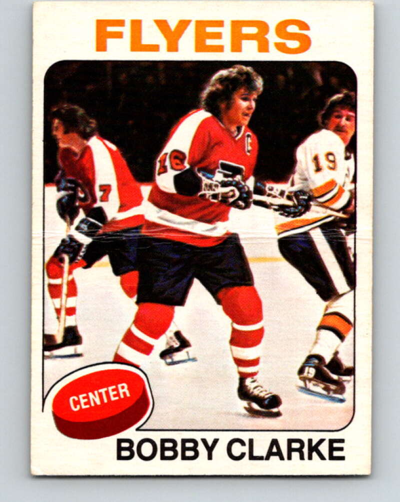 1975-76 O-Pee-Chee #250 Bobby Clarke Philadelphia Flyers V6282