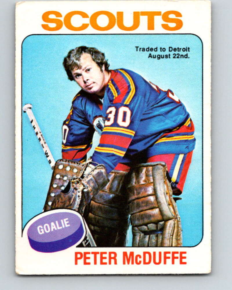 1975-76 O-Pee-Chee #255 Terry Harper Detroit Red Wings V6298