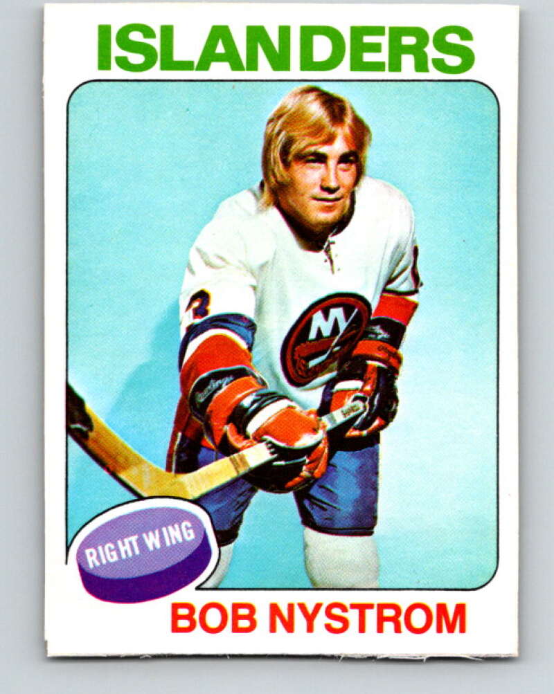 1975-76 O-Pee-Chee #259 Bob Nystrom New York Islanders V6314