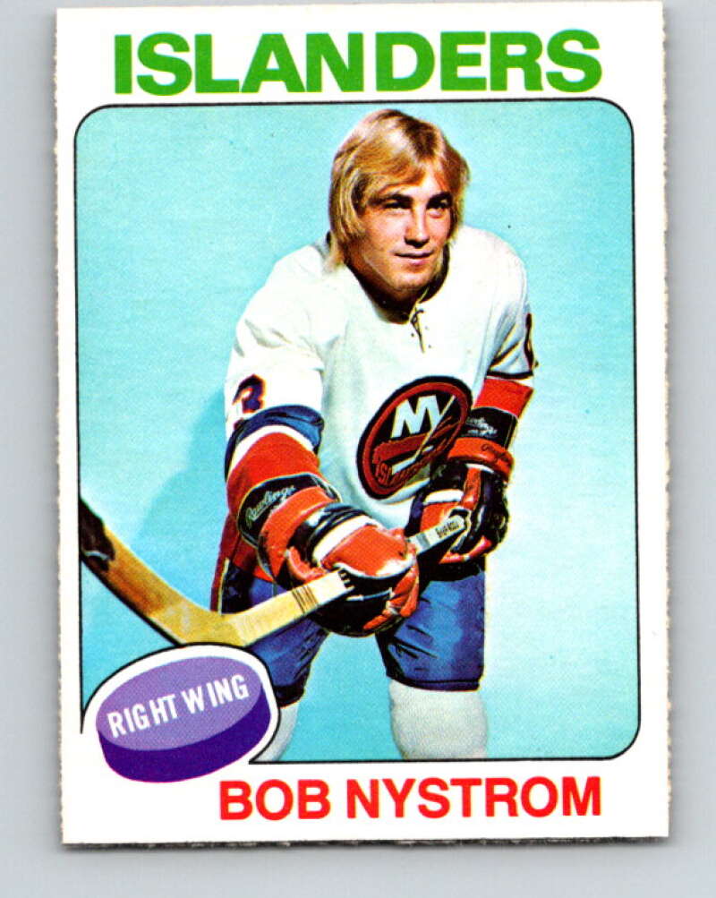 1975-76 O-Pee-Chee #259 Bob Nystrom New York Islanders V6316
