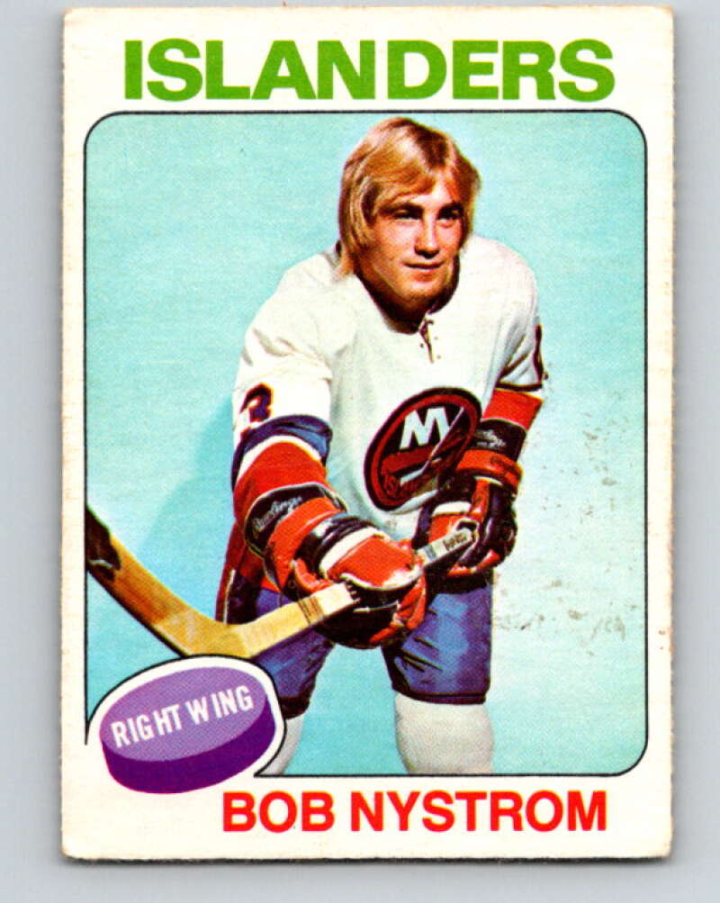 1975-76 O-Pee-Chee #259 Bob Nystrom New York Islanders V6317