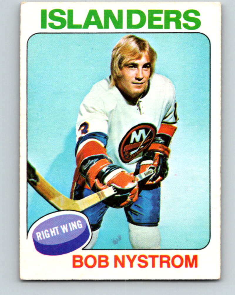 1975-76 O-Pee-Chee #259 Bob Nystrom New York Islanders V6318