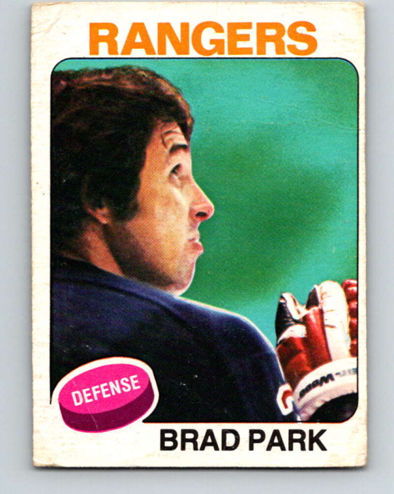 1975-76 O-Pee-Chee #260 Brad Park New York Rangers V6322