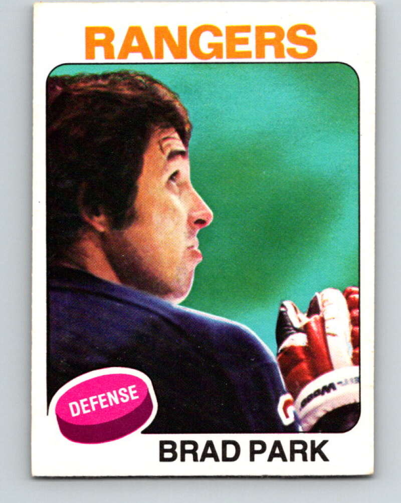 1975-76 O-Pee-Chee #260 Brad Park New York Rangers V6326