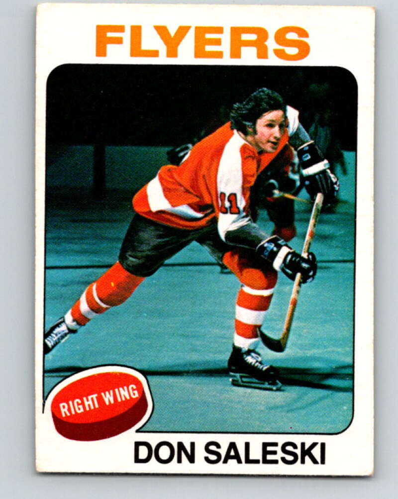 1975-76 O-Pee-Chee #262 Don Saleski Philadelphia Flyers V6335