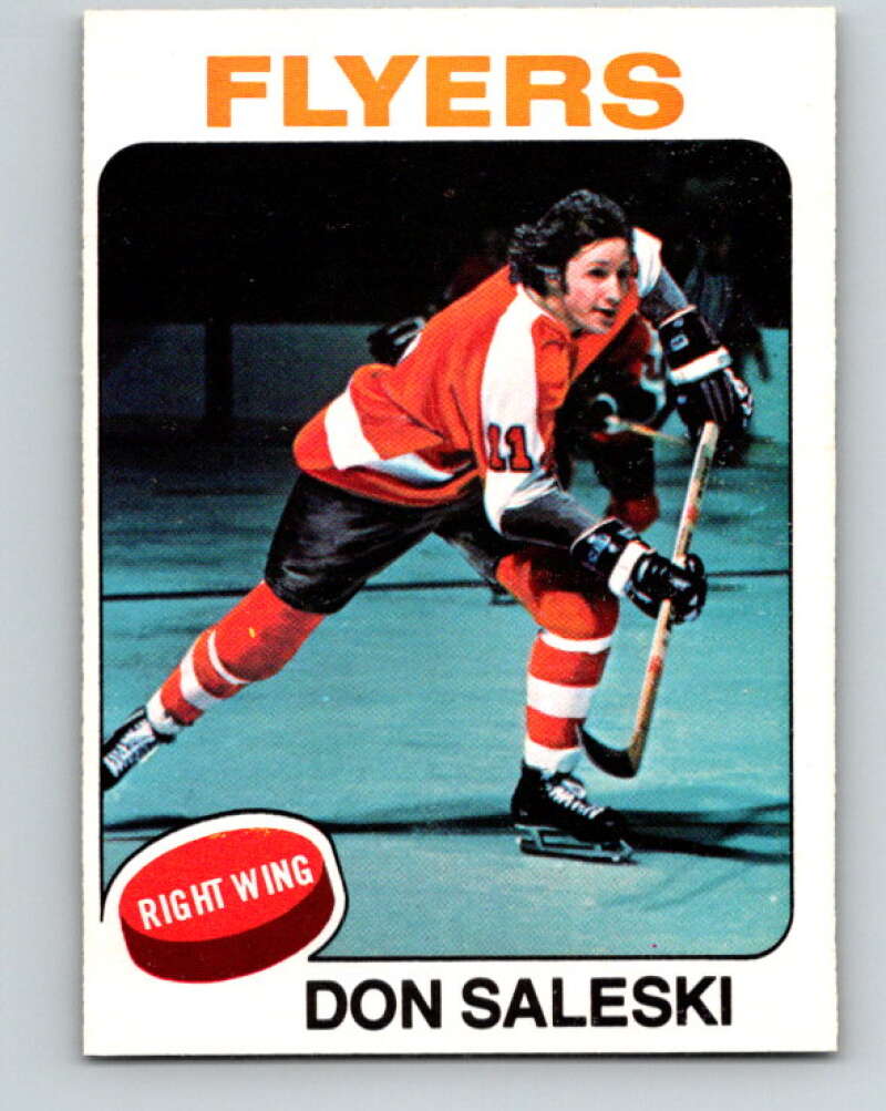 1975-76 O-Pee-Chee #262 Don Saleski Philadelphia Flyers V6336