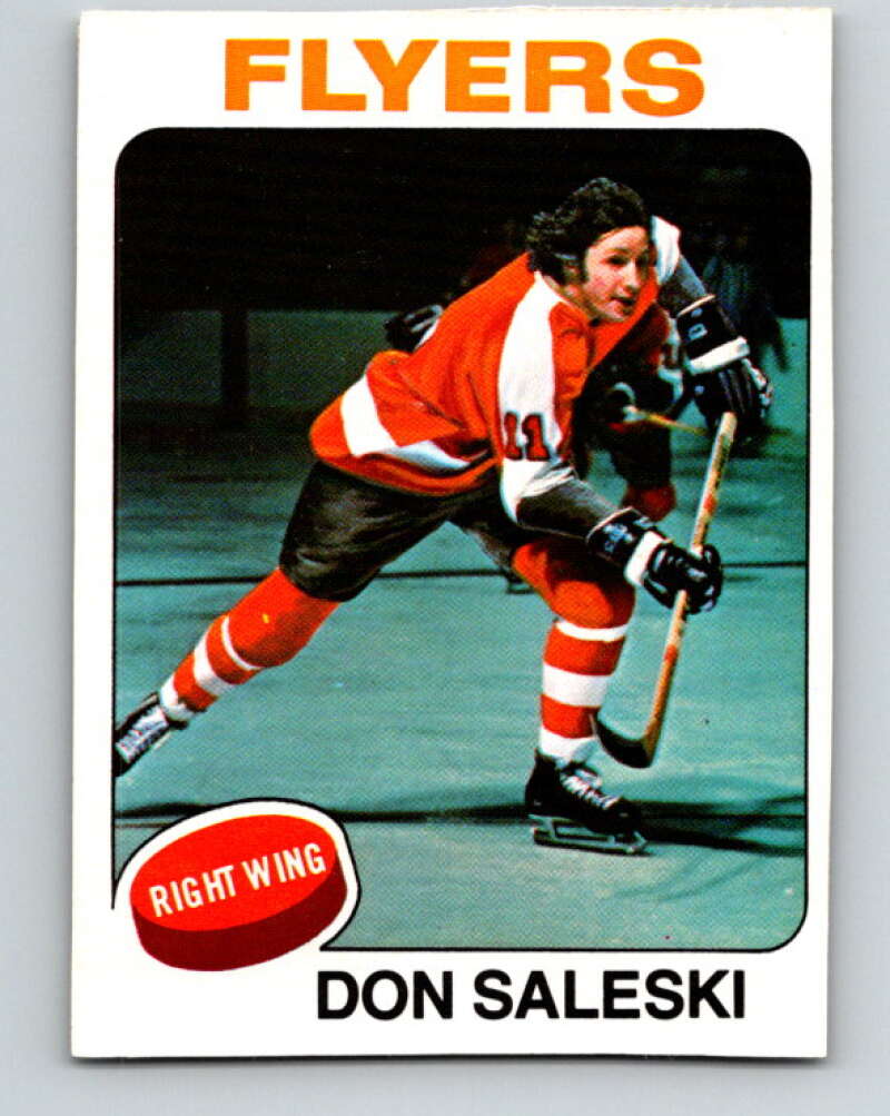 1975-76 O-Pee-Chee #262 Don Saleski Philadelphia Flyers V6338