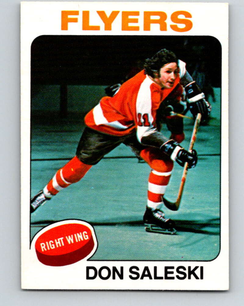 1975-76 O-Pee-Chee #262 Don Saleski Philadelphia Flyers V6339