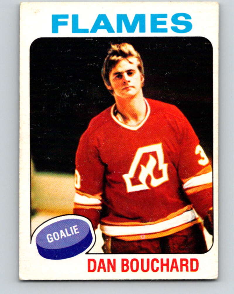 1975-76 O-Pee-Chee #268 Dan Bouchard Atlanta Flames V6369