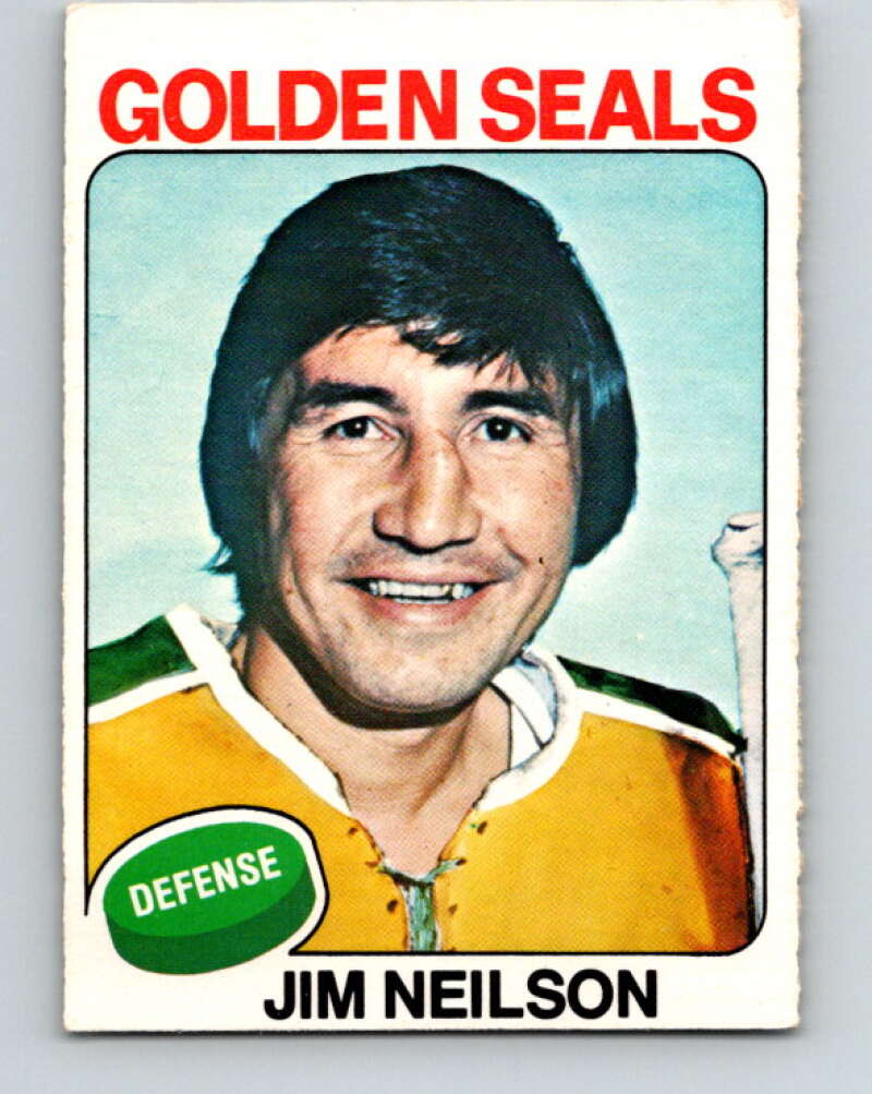 1975-76 O-Pee-Chee #270 Jim Neilson California Golden Seals V6380