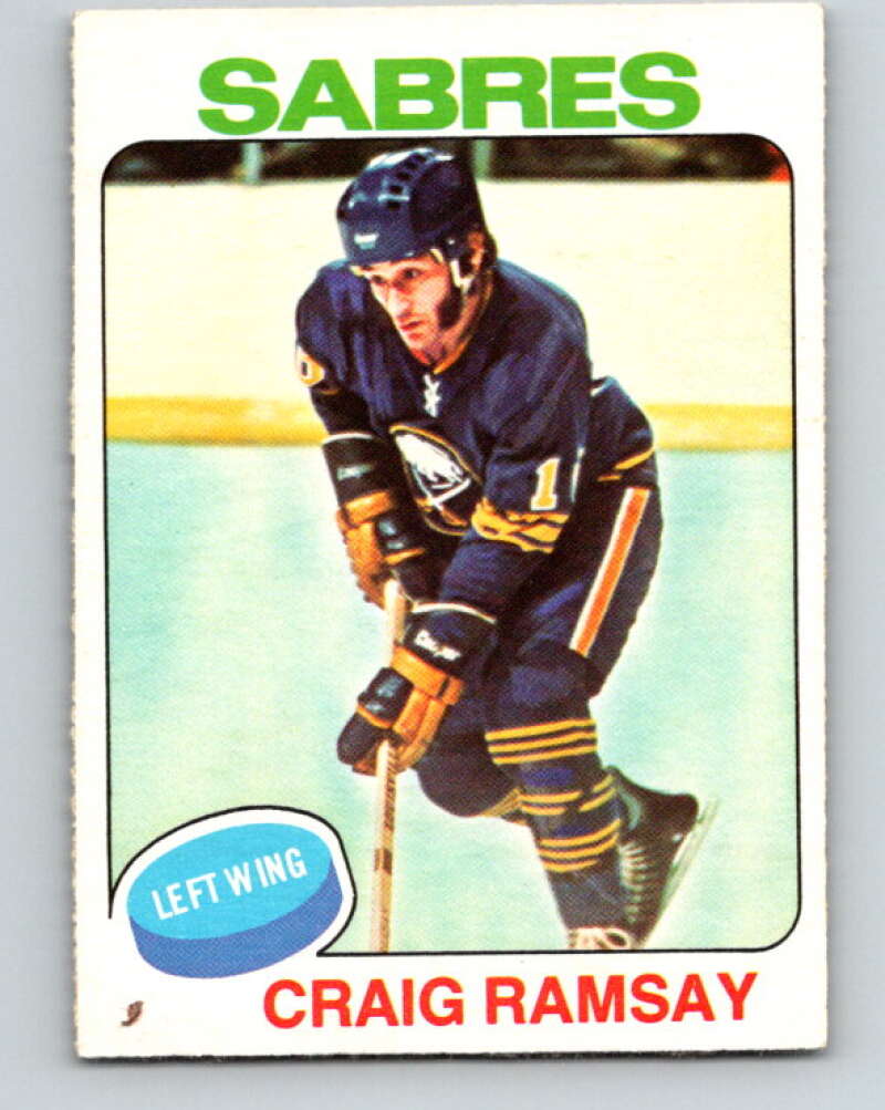 1975-76 O-Pee-Chee #271 Craig Ramsay Buffalo Sabres V6385