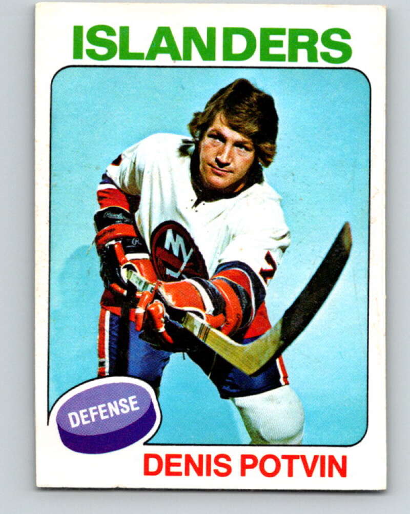 1975-76 O-Pee-Chee #275 Denis Potvin New York Islanders V6398