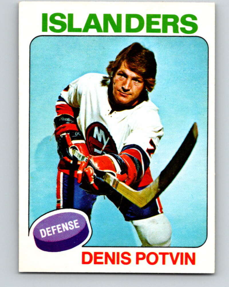 1975-76 O-Pee-Chee #275 Denis Potvin New York Islanders V6400