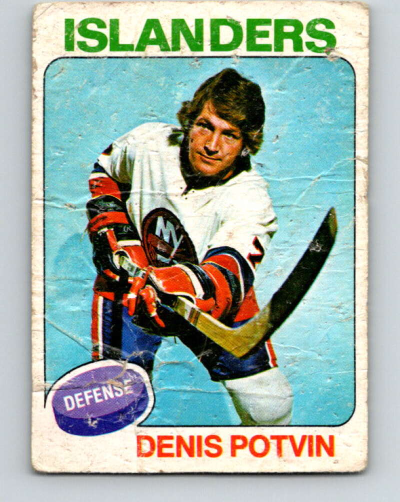 1975-76 O-Pee-Chee #275 Denis Potvin New York Islanders V6403