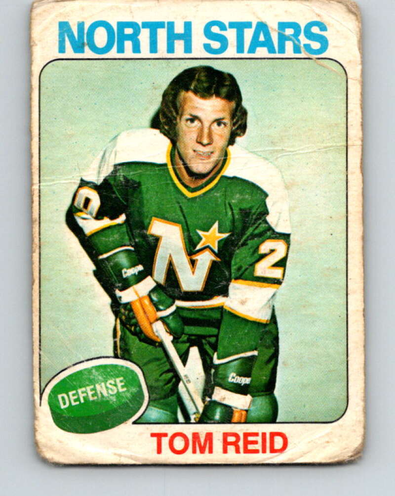 1975-76 O-Pee-Chee #277 Tom Reid Minnesota North Stars V6413