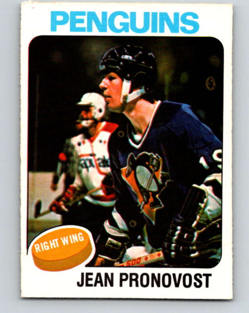 1975-76 O-Pee-Chee #280 Jean Pronovost Pittsburgh Penguins V6426