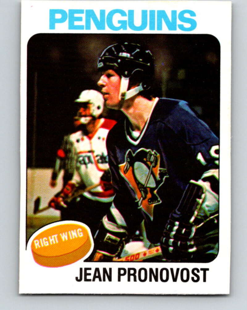 1975-76 O-Pee-Chee #280 Jean Pronovost Pittsburgh Penguins V6428