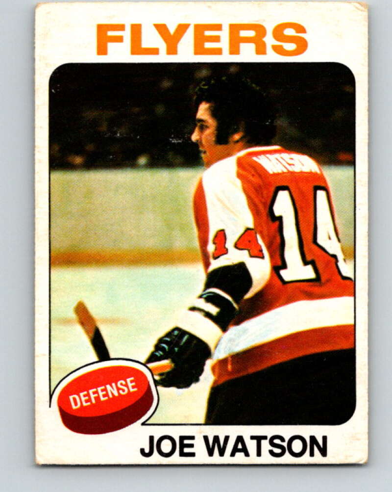 1975-76 O-Pee-Chee #281 Joe Watson Philadelphia Flyers V6430