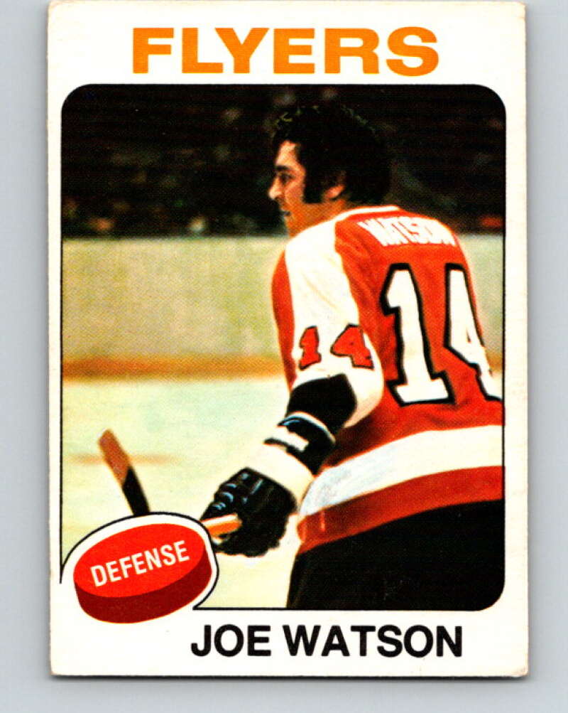 1975-76 O-Pee-Chee #281 Joe Watson Philadelphia Flyers V6432