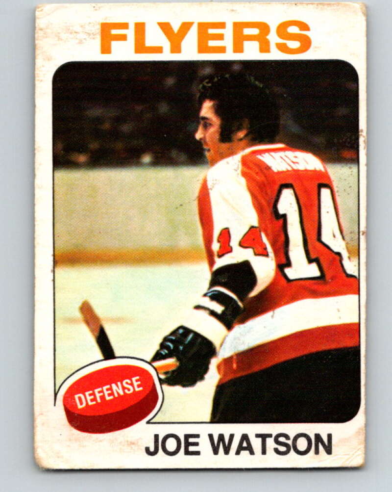 1975-76 O-Pee-Chee #281 Joe Watson Philadelphia Flyers V6433