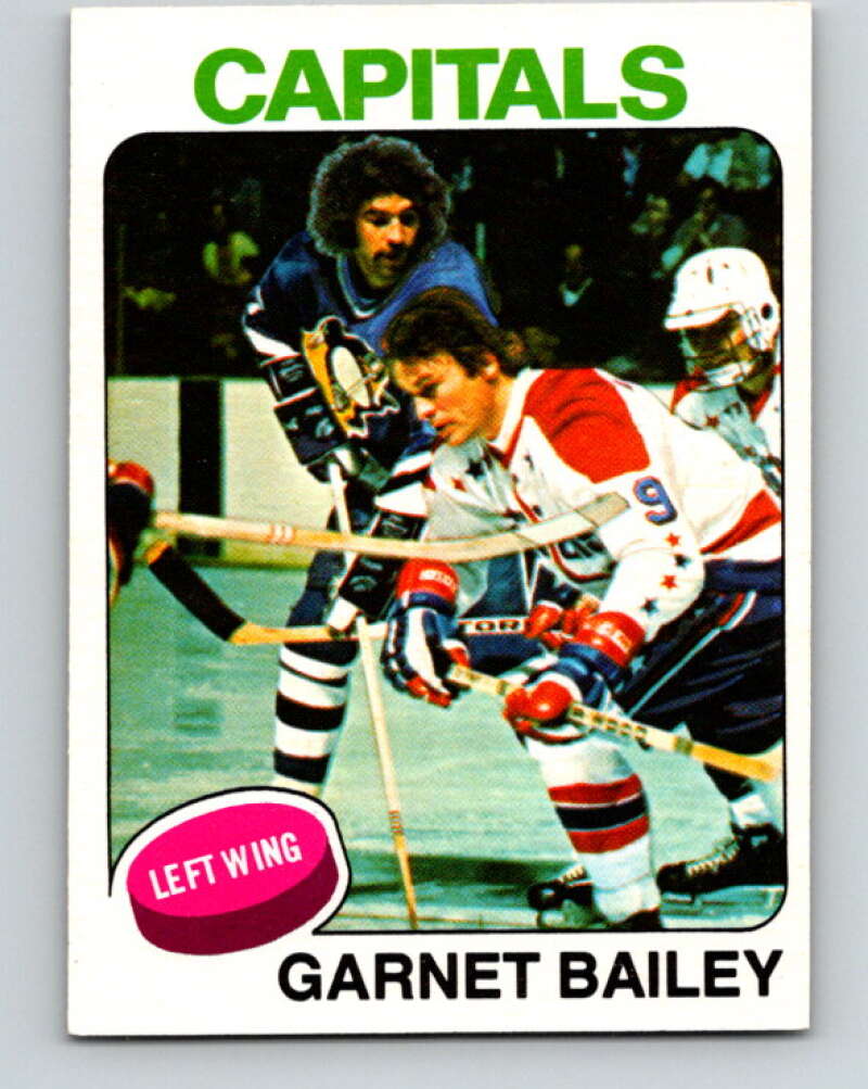 1975-76 O-Pee-Chee #284 Ace Bailey Washington Capitals V6442