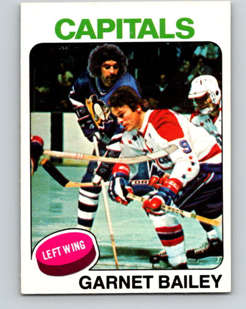 1975-76 O-Pee-Chee #284 Ace Bailey Washington Capitals V6445